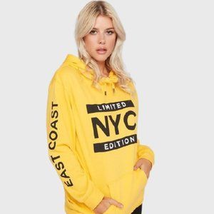 Yellow NYC Hoodie